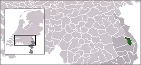 Localisation de Meerlo-Wanssum