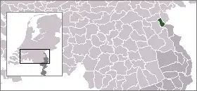 Localisation de Mook en Middelaar