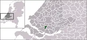 Localisation de Oud-Beijerland