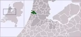 Localisation de IJmuiden