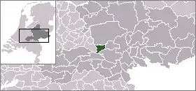 Localisation de Wageningue