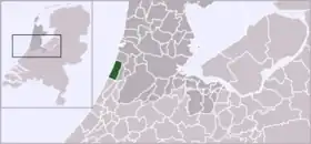 Localisation de Zandvoort