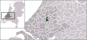 Localisation de Zevenhuizen-Moerkapelle
