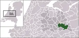 Localisation de Utrechtse Heuvelrug