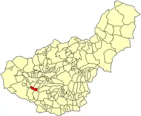 Localisation de Agrón