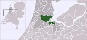 Localisation de Amsterdam