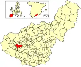 Localisation de Chimeneas
