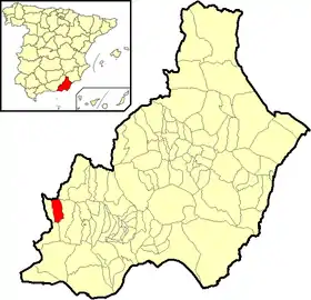 Localisation de Paterna del Río