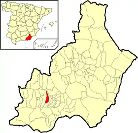 Localisation de Rágol