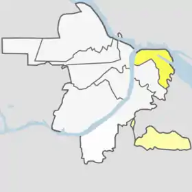 Localisation de Arrondissement Nijegorodski