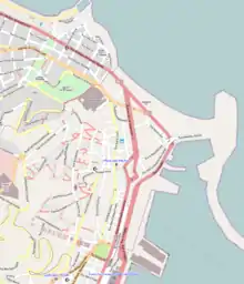 Plan du quartier avec les diverses rues.
