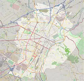 voir sur la carte de Turin