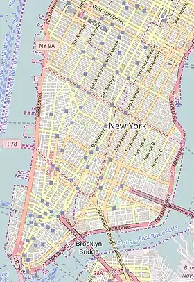 (Voir situation sur carte : Lower Manhattan)