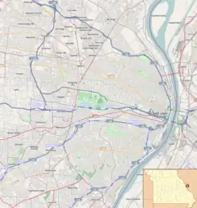 (Voir situation sur carte : Saint-Louis (Missouri))