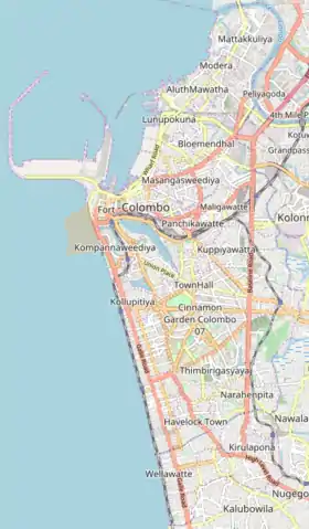 (Voir situation sur carte : Colombo)