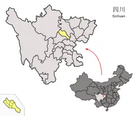 Localisation de Deyang