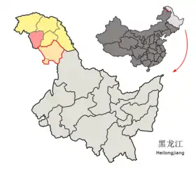 District de Huzhong