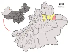 Xian autonome kazakh de Mori