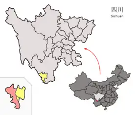 District ouest de Panzhihua