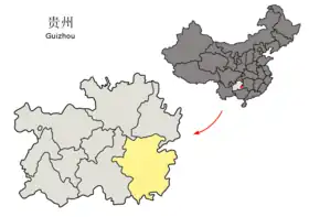 Préfecture autonome miao et dong de Qiandongnan