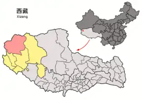Localisation de Rìtǔ Xiàn