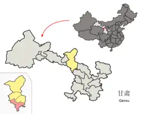 Xian autonome tibétain de Tianzhu