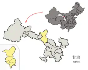 Localisation de Wuvei shi