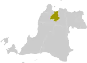 Localisation de Serang