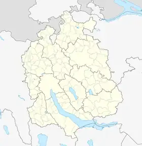 Géolocalisation sur la carte : Canton de Zurich/Suisse