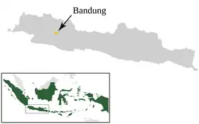 Localisation de Bandung