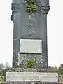 Tombe de Jean-François Le Gonidec dans le cimetière de Lochrist, face avant