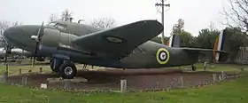 Un C-56, version militaire du L-18, en exposition.