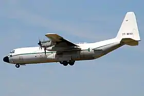 Un Lockheed C-130 similaire à celui impliqué dans l'accident