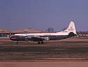 Un Lockheed L-188 Electra impliqué 3 jours avant l'accident.