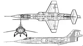 vue en plan de l’avion