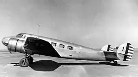 Lockheed Y1C-37 de la National Guard.