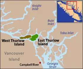 Image illustrative de l’article Île Thurlow Ouest