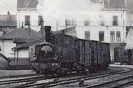 Locomotive Corpet-Louvet 030T CFV N°31 de la ligne Vesoul - Molay.