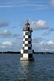 La tourelle des Perdrix, emblème de Loctudy et de l'île-Tudy.