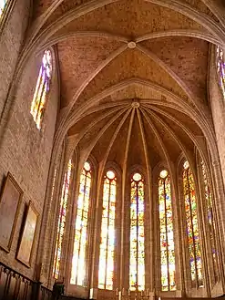 Voûtement de l'abside de la cathédrale Saint-Fulcran