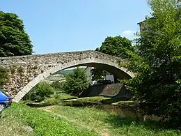 Le pont de Montifort sur la Soulondre.