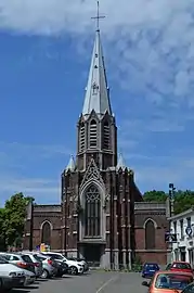 Église Sainte-Marie, de style néogothique bâtie en 1876 par Émile Ryez