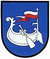 Blason de Loděnice, District de Beroun, République tchèque.