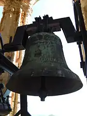 Cloche No 4, (Agnès), fondue en 1932 par la fonderie Granier, note : Si3, masse : 290 kg