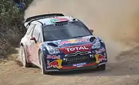 Citroën DS3 WRC de Sébastien Loeb en 2011