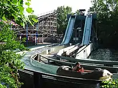 Log Flume à Six Flags Over Mid-America