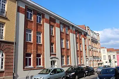 Logements sociaux du Foyer Laekenois à Bruxelles.