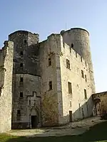Château, le logis seigneurial (fév. 2008)