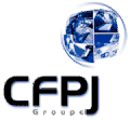 Logotype du Groupe CFPJ avant 2005.