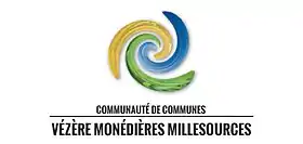 Blason de Communauté de communes de Vézère-Monédières-Millesources